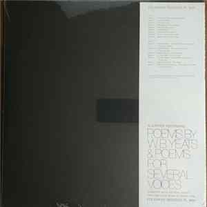 William Butler Yeats - Poems By W.B. Yeats & Poems For Several Voices FLAC