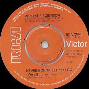 Vicki Sue Robinson - Never Gonna Let You Go FLAC