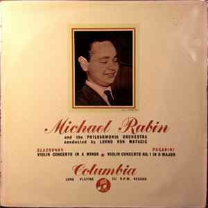 Michael Rabin, Philharmonia Orchestra Conducted By Lovro Von Matacic - Concerto In A Minor Op.82 / Concerto Nº.1 In D Major FLAC