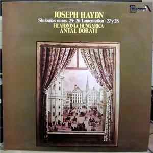 Joseph Haydn, Filarmonia Hungarica, Antal Dorati - Sinfonias Núms. 25• 26 'Lamentation'• 27 Y 28 FLAC
