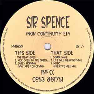 Sir Spence - Non Continuity EP FLAC