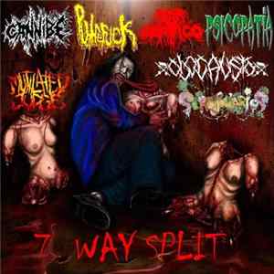Cannibe / Pro Septico / Putrefuck / Psicopatia / Mutilated Judge / Scrotovarios / Olocausto - 7 Way Split FLAC