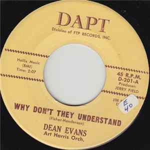 Dean Evans - Why Don't They Understand / Lottin Dottin FLAC
