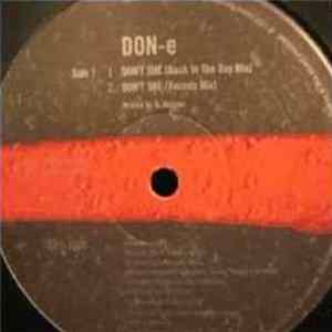 DON-E - Don't She? / Circles FLAC