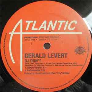 Gerald Levert - In My Songs/ DJ Don't FLAC