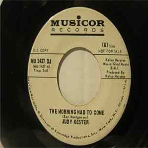 Judy Kester - The Morning Had To Come FLAC