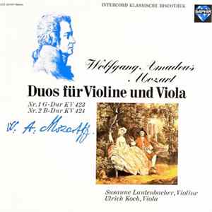 Wolfgang Amadeus Mozart, Susanne Lautenbacher, Ulrich Koch - Duos Für Violine Und Viola FLAC