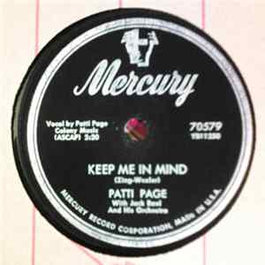 Patti Page With Jack Rael And His Orchestra - Little Crazy Quilt / Keep Me In Mind FLAC