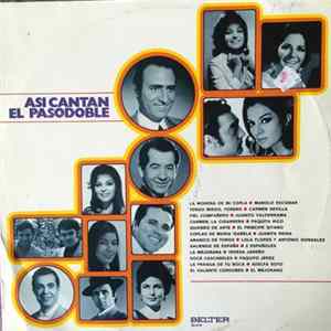 Various - Asi Cantan El Pasodoble FLAC
