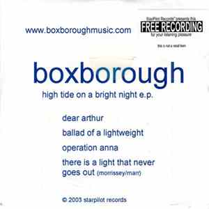 Boxborough - High Tide On A Bright Night E.P. FLAC