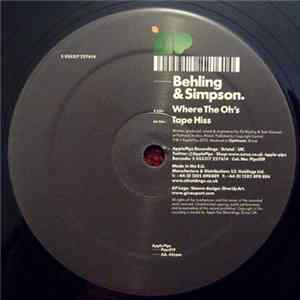 Behling & Simpson - Where The Oh's FLAC