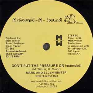 Mark And Ellen Winter With 'Lectric Hec - Don't Put The Pressure On FLAC