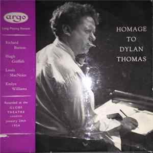Dylan Thomas, Various - Homage To Dylan Thomas FLAC