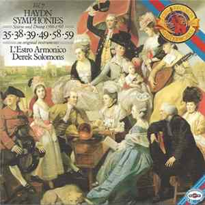 Haydn - L'Estro Armonico, Derek Solomons - Symphonies, Vol. 7 (Sturm Und Drang 1766-1768) 35 • 38 • 39 • 49 • 58 • 59 On Original Instruments FLAC