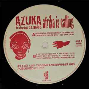 Azuka Featuring D.J. Honfo - Afrika Is Calling FLAC