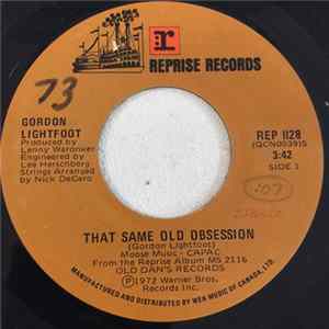 Gordon Lightfoot - That Same Old Obsession FLAC