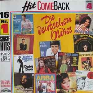 Various - Hit Come Back • Die Deutschen Oldies • 4. Ausgabe • 16 Nr. 1 Single Hits 1962 Bis 1974 • Originalaufnahmen FLAC