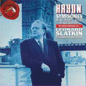 Haydn, Philharmonia Orchestra - The London Symphonies - Vol. 2 FLAC