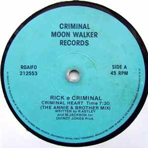 Rick E Criminal - Criminal Heart FLAC