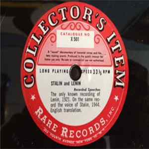 Stalin And Lenin - Recorded Speeches FLAC