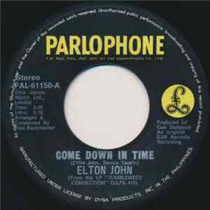 Elton John - Come Down In Time FLAC