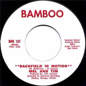 Mel And Tim - Backfield In Motion / Do Right Baby FLAC