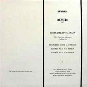 Georg Philipp Telemann - The Parisian Quartets: Volume 2 FLAC
