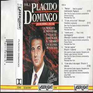 Placido Domingo - Vol. 1 - Live Recordings 1967/68 FLAC