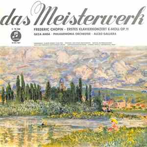 Frederic Chopin, Geza Anda, Philharmonia Orchester, Alceo Galliera - Erstes Klavierkonzert E-Moll Op.11 FLAC