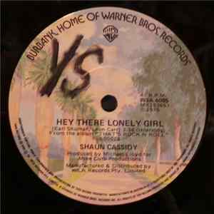 Shaun Cassidy - Hey There Lonely Girl FLAC