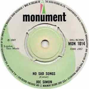 Joe Simon - No Sad Songs FLAC