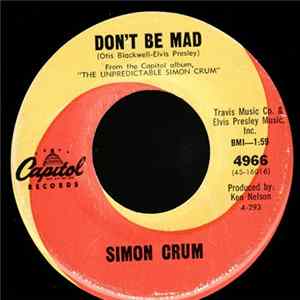 Simon Crum - Don't Be Mad / Little Red Webb FLAC