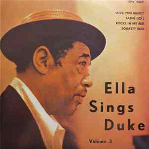 Ella Fitzgerald - Ella Sings Duke - Volume 3 FLAC