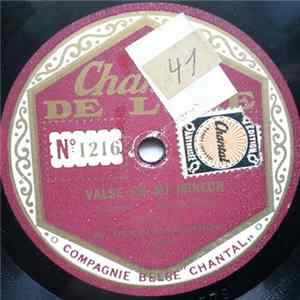 Mr. François De Bourguignon - Valse En Mi Mineur / Feuillet D'Album FLAC