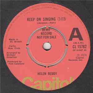 Helen Reddy - Keep On Singing FLAC