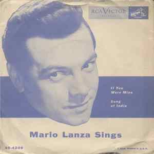 Mario Lanza - Song Of India / If You Were Mine FLAC