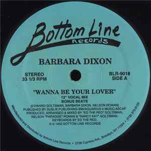 Barbara Dixon - Wanna Be Your Lover FLAC
