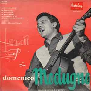 Domenico Modugno - Domenico Modugno S'Accompagnant A La Guitare FLAC