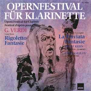 Franz Klein / Pavel Gililov - Opernfestival Für Klarinette FLAC