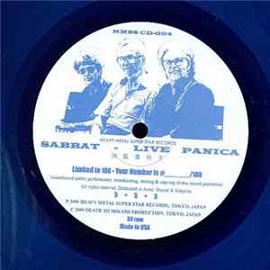 Sabbat - Live Panica FLAC