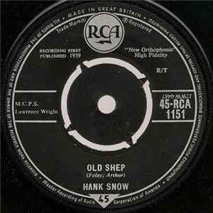 Hank Snow - Old Shep FLAC