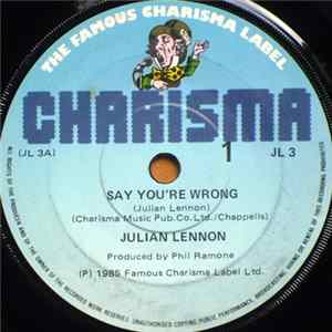 Julian Lennon - Say You're Wrong FLAC