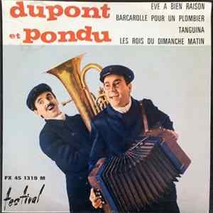 Dupont Et Pondu - Eve A Bien Raison FLAC