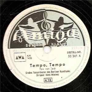 Großes Tanzorchester Des Berliner Rundfunks, Hans Mielenz - Tempo, Tempo / Hau Ruck FLAC