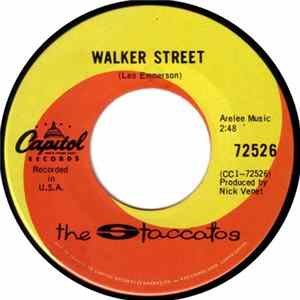 The Staccatos - Walker Street / Super Girl FLAC