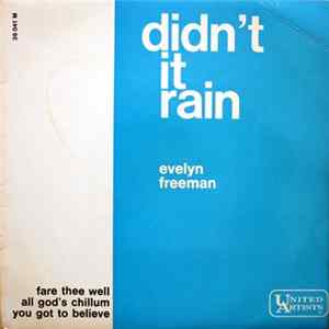 Evelyn Freeman - Didn't It Rain FLAC