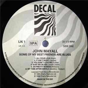 John Mayall - Some Of My Best Friends Are Blues FLAC