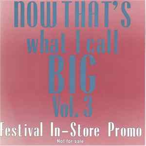 Various - Now That's What I Call Big - Vol. 3 FLAC