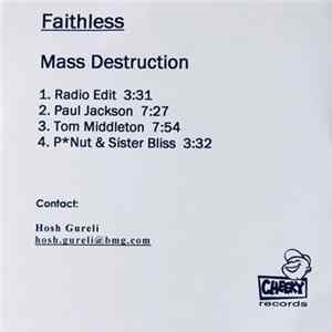 Faithless - Mass Destruction FLAC