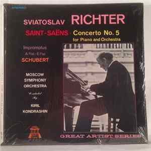 Sviatoslav Richter, Franz Schubert, Camille Saint-Saëns, The Moscow Symphony Orchestra - Concerto No. 5 In F "The Egyptian"/ Impromptus E-flat & A-flat FLAC